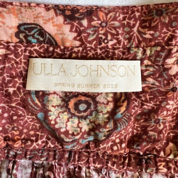 Ulla Johnson Syma blouse. Rosebud. Size 8. - Picture 3 of 7